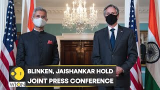 Indian EAM S Jaishankar and US State Secy Antony Blinken addresses joint press conference| WION News