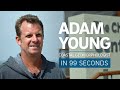 A Scientist's Life in 99 Seconds: Coastal Geomorphologist Adam Young