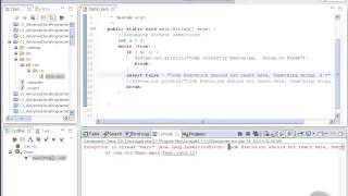 VTC Player Advanced Java Programming Java SE 7, Assertion Usage