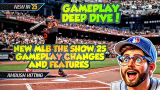 🚨*NEW*🚨MLB THE SHOW 25 DEEP DIVE ON NEW GAMEPLAY FEATURES COMING TO MLB THE SHOW 25!