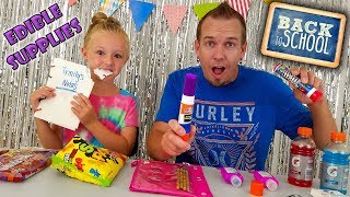 How to Sneak Candy Into Class!!! DIY Edible School Supplies & School Pranks!