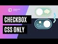 Css Custom Animated Checkbox - Css only