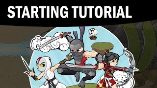 Ninja Warz 2 - Starting Tutorial