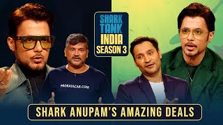 Pitcher पे भरोसा करके Shark Anupam ने दिया Offer | Shark Tank India S3 | Compilation