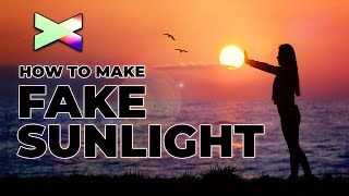 How To Make Fake Sunlight Effect On Filmora X | Filmora X Tutorial