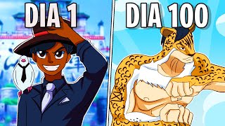 SOBREVIVI 100 DIAS NO ONE PIECE BLACKS DO MINECRAFT O FILME