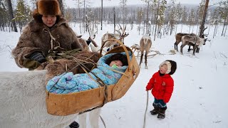 pregnancy and giving birth in arctic. north nomads life