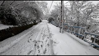 Zonguldak Kozlu Kılıç Mahallesi Karlı Sokaklar