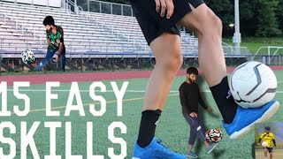 15 Easy Juggling skills||footballfreestyle tricks||2025 crazy juggling tricks||football skills