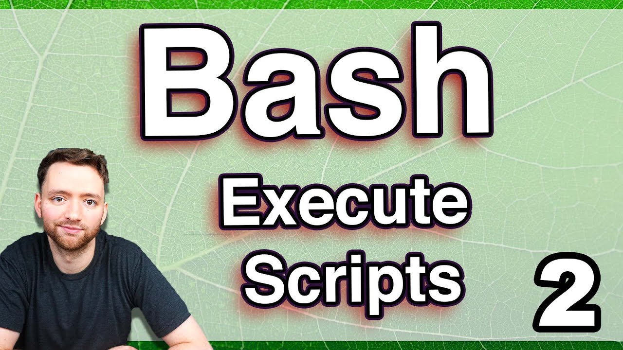 Executing Shell Scripts - Bash Programing Tutorial 2 - YouTube