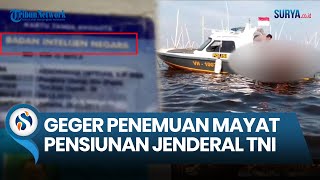 HEBOH! Penemuan Mayat Pensiunan Jenderal TNI di Marunda, Mobil Diduga Tercebur ke Laut