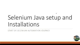Selenium Automation Setup in Software Testing | Java, Maven & First Test