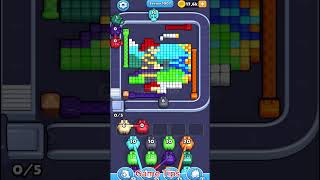 Pixel Flow level 1007 Solution Walkthrough