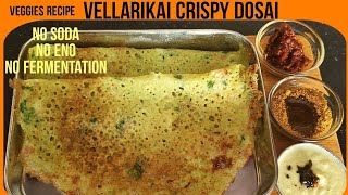 வெயிலுக்கு ஏற்ற வெள்ளரிக்காய் முறுகல் தோசை || CUCUMBER  CRISPY DOSAI recipe in Tamil