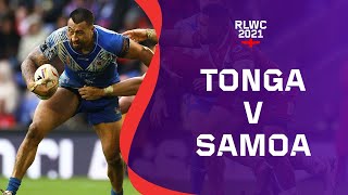 Tonga v Samoa - An iconic Rugby League World Cup quarter final | RLWC2021 Cazoo Match Highlights