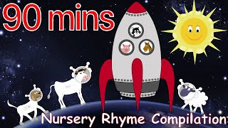 Zoom Zoom Zoom, We're Going To The Moon! And lots more Nursery Rhymes! 90 minutes!