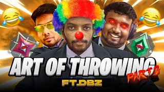 Art Of Throwing Part 2 Ft Team DBZ | Valorant Tamil