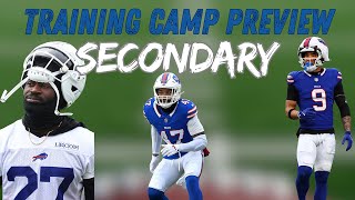 Buffalo Bills Training Camp Preview: Position battles loom in the secondary