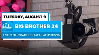 BB24 August 9 Live Feed Update | Big Brother 24