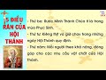 kinh 5 điều răn của hội thánh kinh nguyện