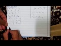 1 طريقة كاوس للحذف gaussian elimination