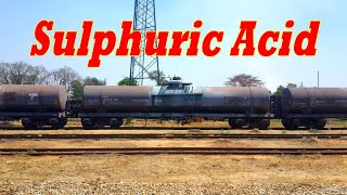 NRZ GT26 2102 Mixed Freight With FLSJ-4, OLJ-5 \u0026 Sulphuric Acid