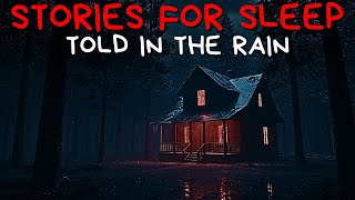 Sharing True Scary Stories to the Sound of Rain | Fall Asleep Quickly | Black Screen Vol. 243