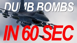 DCS: F-16 Dumb Bombs CCIP In 60 Seconds