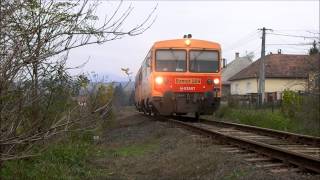 Bzmot (Bézé) motorvonat Berkenye és Nógrád között - Bzmot (Studenka) motortrain in Hungary