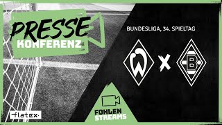 PK vor dem Spiel: Werder Bremen - Borussia