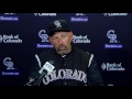 atl@col weiss discusses 7 2 win in sweep of braves