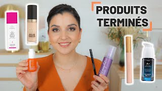 PRODUITS TERMINÉS : Du maquillage et des soins (avec mon avis d’experte 😂)