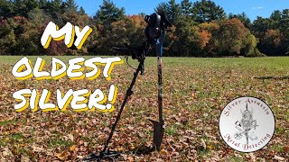 Hayfield silvers while metal detecting in New England