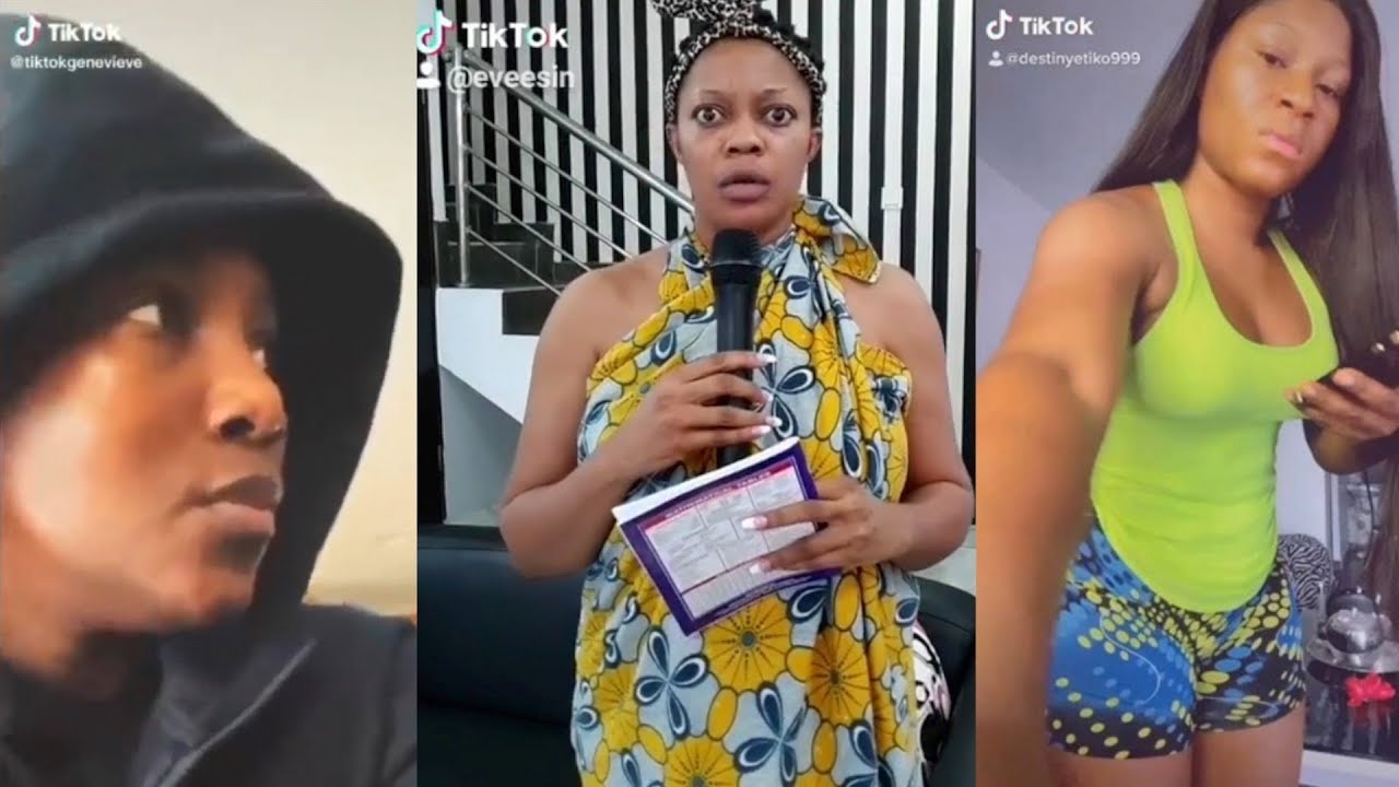 10 Nigerian Celebrities And Their Funny Tik Tok Videos - YouTube