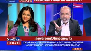 The Newshour Debate: Arvind Kejriwal's tirade - Is it economic logic or anarchy?