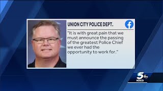 Union City hosts badge retirement for police chief who died from COVID-19