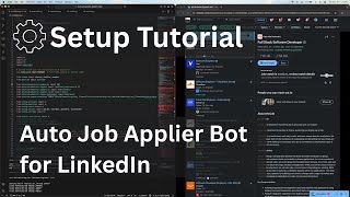 AI Auto Job Applier LinkedIn bot setup tutorial