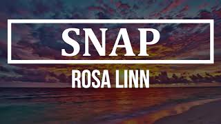 SNAP - Rosa Linn - (Lyrics Music) ~ Snapping one, two where are you? ~