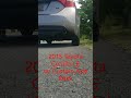 2015 toyota corolla with custom axle back straight pipe loud