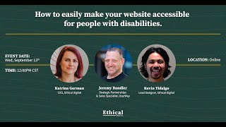 How to Easily Make your Website Accessible for People with Disabilities