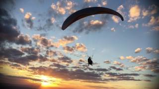 Voo livre de parapente em Tangará - Santa Catarina