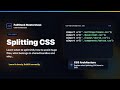 Splitting CSS Explained | FullStack Masterclass CSS Course