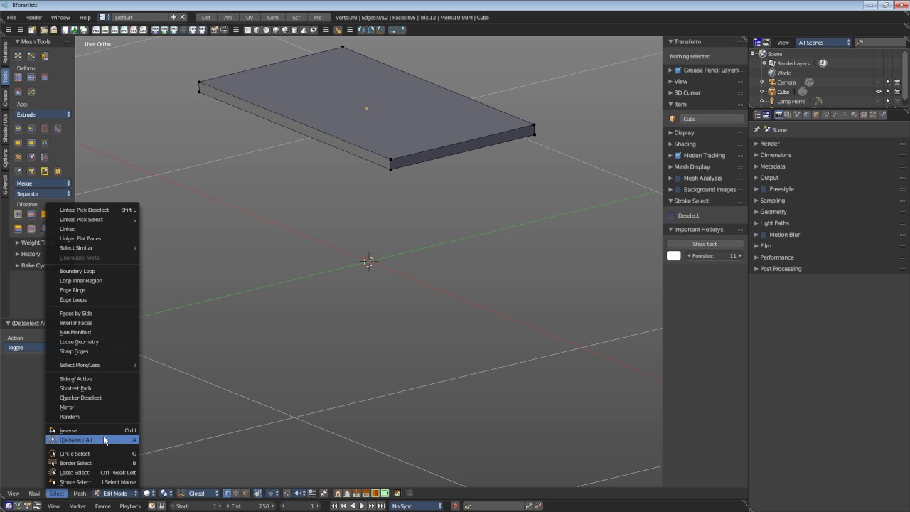 Quickstart Modeling Youtube