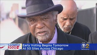 Rep. Danny Davis Urges People To Vote Early