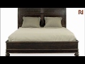 bernhardt vintage patina queen platform bed 322 hfr64b molasses