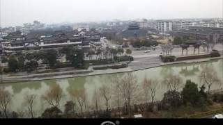 A Bird's View of Yangzhou City