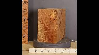 D3031 5A Block Spalted Maple Lumber  #woodworking #lutherie