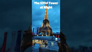 The Eiffel Tower at Night | France Travel Video #shorts