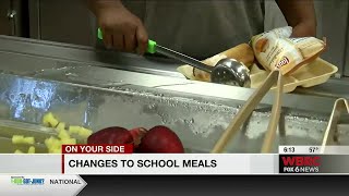 USDA proposes changes to school meals