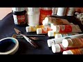 Colors and Tools I use for creating my Abstract Paintings / Acrylics / Suraj Fine Arts